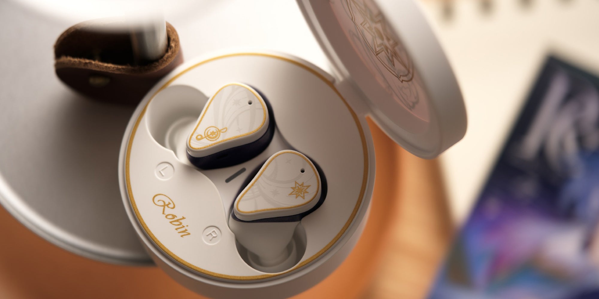 MOONDROP Robin TWS Earphones - Honkai Star Rail Edition, Hybrid Dynamic + Planar Drivers, ANC, 9-Hour Battery, App Customization
