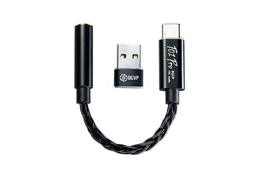 BGVP T01 Pro Type-C to 3.5mm Headphone Adapter