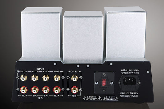 YAQIN B2T 5AR4 EL84 12AX7 12AU7 Tube Preamplifier