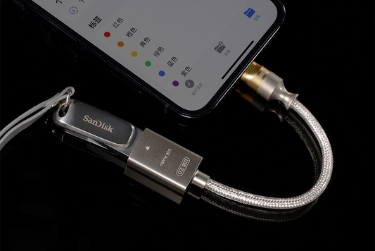 DD MFi07F USB-A to Lighting OTG Cable