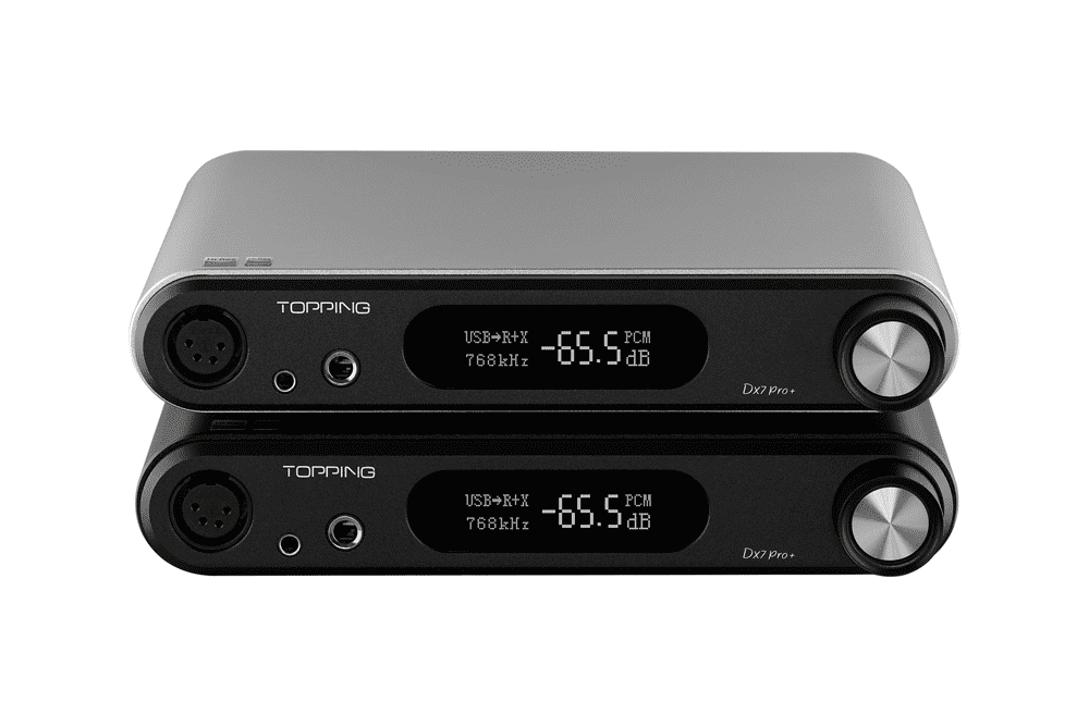 TOPPING DX7 Pro+ ES9038PRO Desktop DAC & Headphone Amplifier TOPPING DX7 Pro+ ES9038PRO Desktop DAC & Headphone Amplifier
