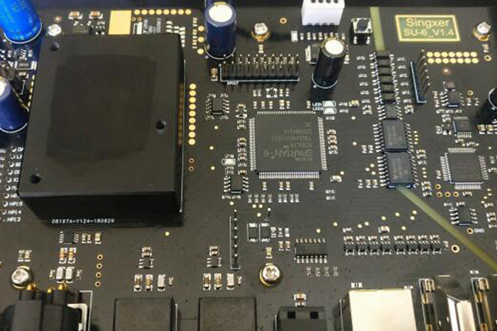 Singxer SU-6 XMOS XU208 CPLD Femtosecond Clock USB Digital Interface.