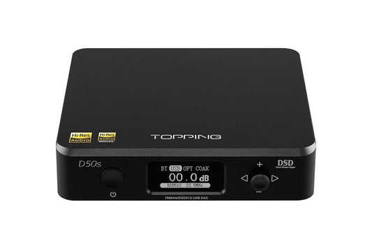 TOPPING D50s Dual ES9038Q2M Digital to Analog Convertor (DAC)