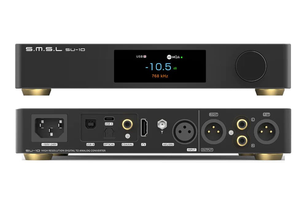 S.M.S.L SU10 Dual ES9038PRO Digital to Analog Convertor (DAC)