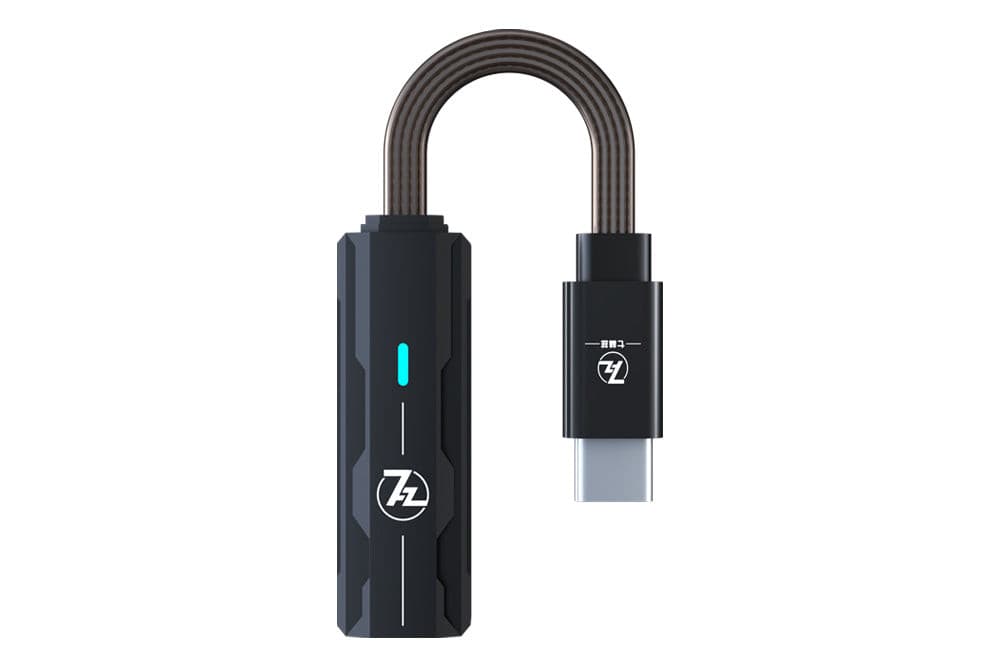 Dongle DAC 7HZ Sevenhertz 71 – Amplificatore Portatile USB-C Con Chip AK4377, Cavo OCC 4N, Per Android 5.1+ E IPhone Lightning, Suono Hi-Fi