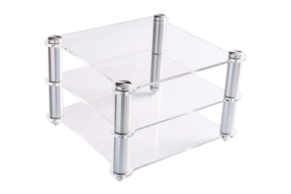 TOPPING Acrylic Rack For D30 Decoder A30 HIFI Amplifier Amp rack Transparent equipment two-layer Rack.