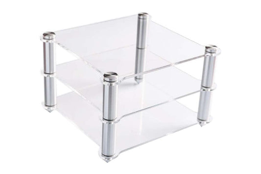 TOPPING Acrylic Rack For D30 Decoder A30 HIFI Amplifier Amp rack Transparent equipment two-layer Rack.