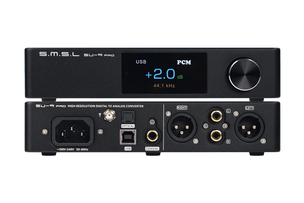 S.M.S.L SU9 PRO ES9039MPRO Digital to Analog Convertor (DAC) S.M.S.L SU9 PRO ES9039MPRO Digital to Analog Convertor (DAC)