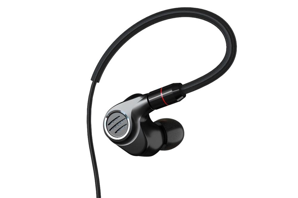 BGVP DMS HIFI Hybrid Earphone 6BA+1DD High Resolution with Detachable MMCX In-Ear Monitors Earphones.