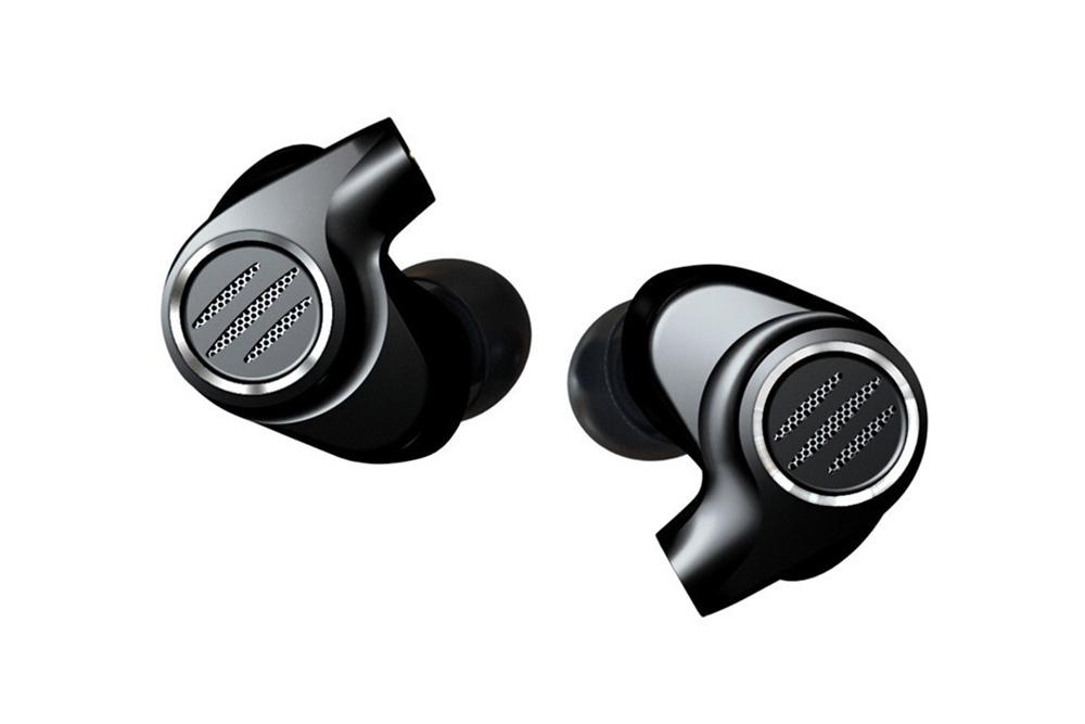 BGVP DMS HIFI Hybrid Earphone 6BA+1DD High Resolution with Detachable MMCX In-Ear Monitors Earphones.