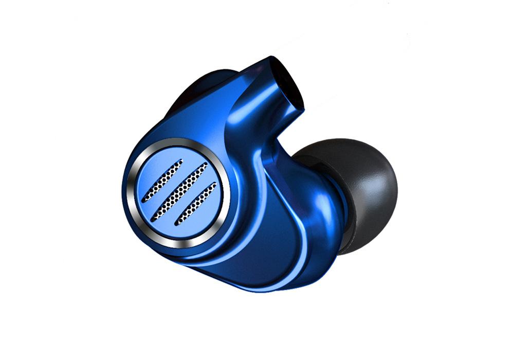 BGVP DMS HIFI Hybrid Earphone 6BA+1DD High Resolution with Detachable MMCX In-Ear Monitors Earphones.