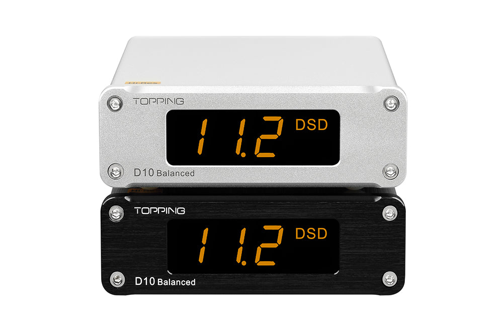 TOPPING D10 Balanced ES9038Q2M Digital to Analog Convertor (DAC)