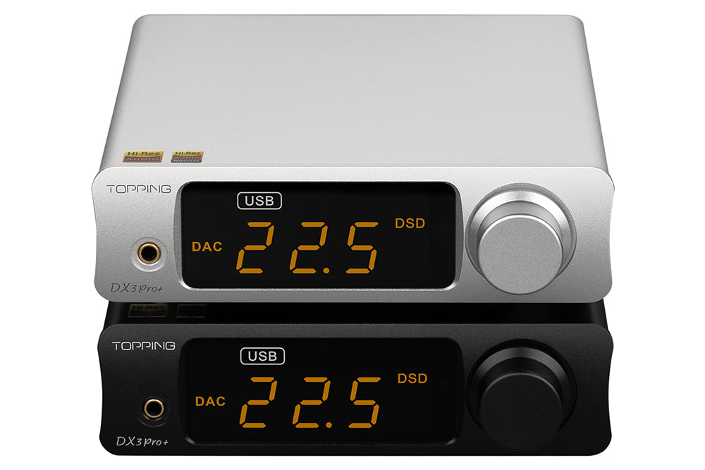 TOPPING DX3 Pro+ ES9038Q2M Desktop DAC u0026 Headphone Amplifier