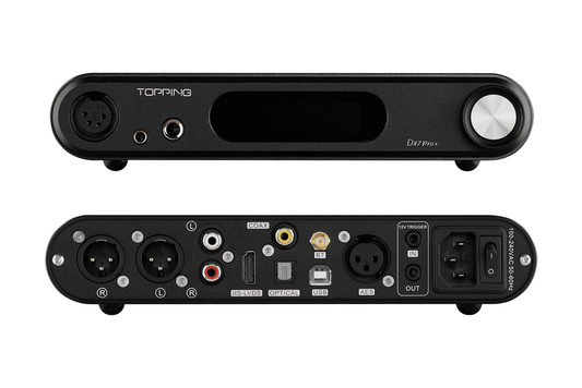 TOPPING DX7 Pro+ ES9038PRO Desktop DAC & Headphone Amplifier