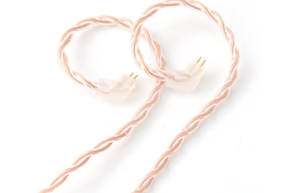 MoonDrop Violet II 6N OCC 0.78 Double Pin 3.5mm Single End/2.5mm Balance/4.4mm Balance Plug Earphone Upgrade cable - SHENZHENAUDIO