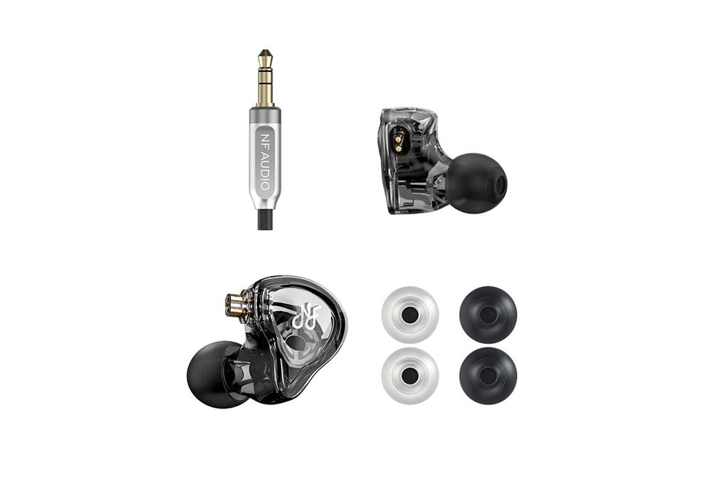 NF Audio NM2 Earphone Double Cavity Dynamic Driver Earphone with 0.78mm 2Pin Cable - SHENZHENAUDIO