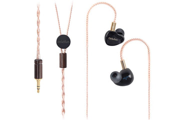 Oriolus Black Oriolus 1DD+3BA Earphone Demark Sonion BA Driver+10mm custom Dynamic Driver HiFi IEM Earphone - SHENZHENAUDIO