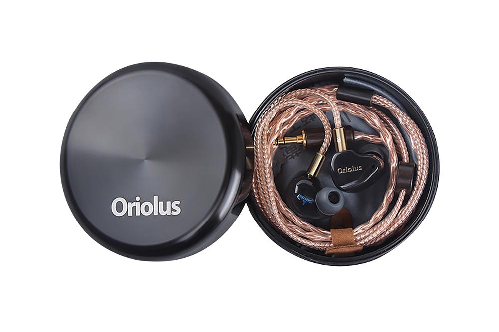 Oriolus Black Oriolus 1DD+3BA Earphone Demark Sonion BA Driver+10mm custom Dynamic Driver HiFi IEM Earphone - SHENZHENAUDIO