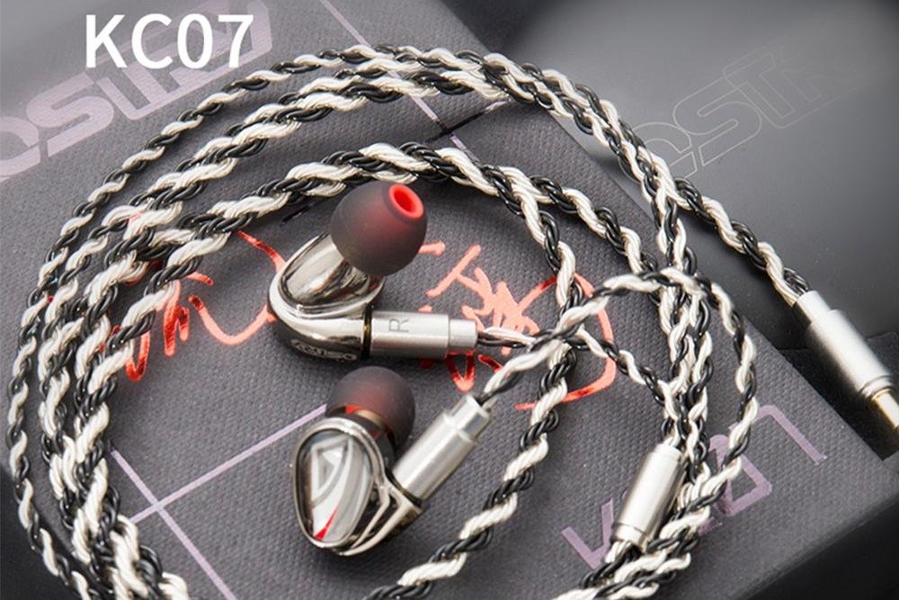 OSTRY KC07 Earphone Dual Unit Hybrid Technology In-Ear Earphones With Detachable Cable MMCX - SHENZHENAUDIO
