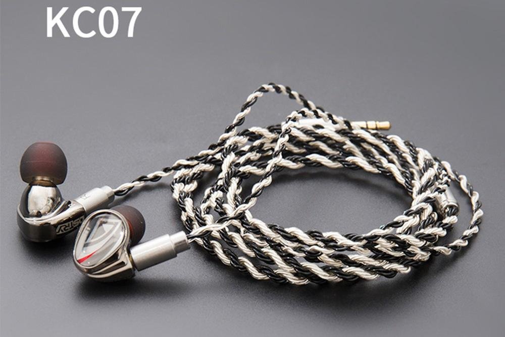 OSTRY KC07 Earphone Dual Unit Hybrid Technology In-Ear Earphones With Detachable Cable MMCX - SHENZHENAUDIO