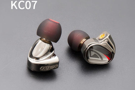 OSTRY KC07 Earphone Dual Unit Hybrid Technology In-Ear Earphones With Detachable Cable MMCX - SHENZHENAUDIO