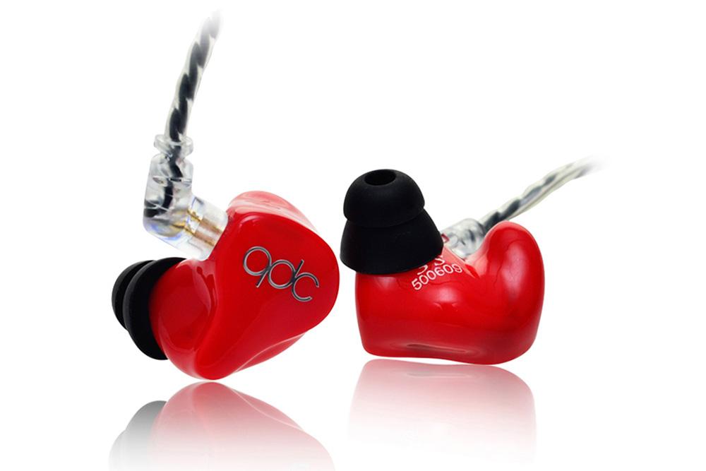 QDC Hifi 3 Earphone Triple Driver Balanced Armature Bass Noise In-Ear Earphone (3SH) - SHENZHENAUDIO