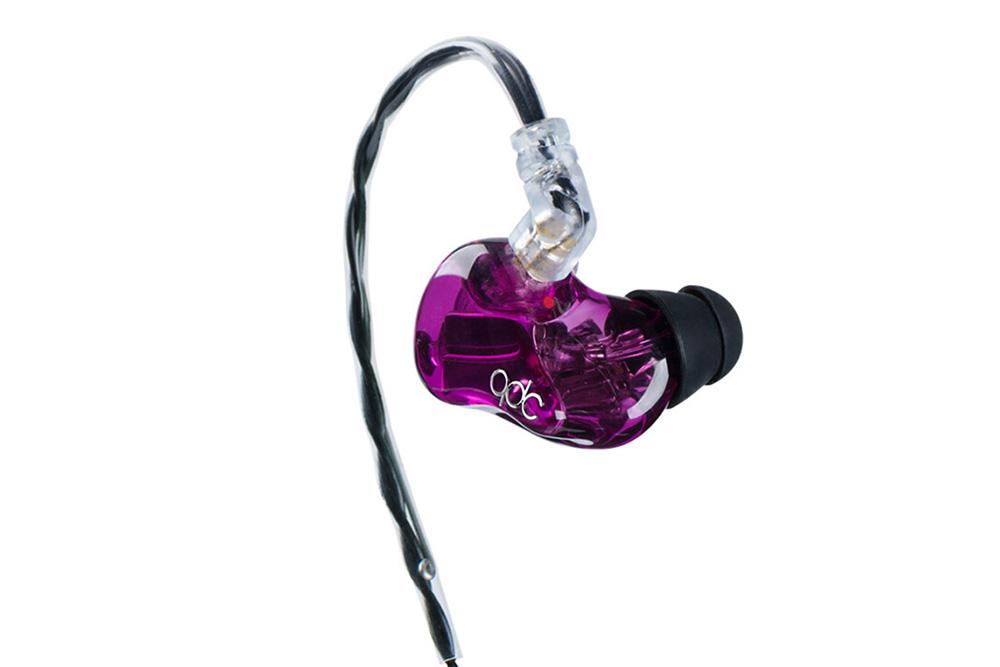 QDC Studio 8 Custom headphones Eight-unit Balanced Armature 8BA In-Ear soundproof Earphones (8SS) - SHENZHENAUDIO