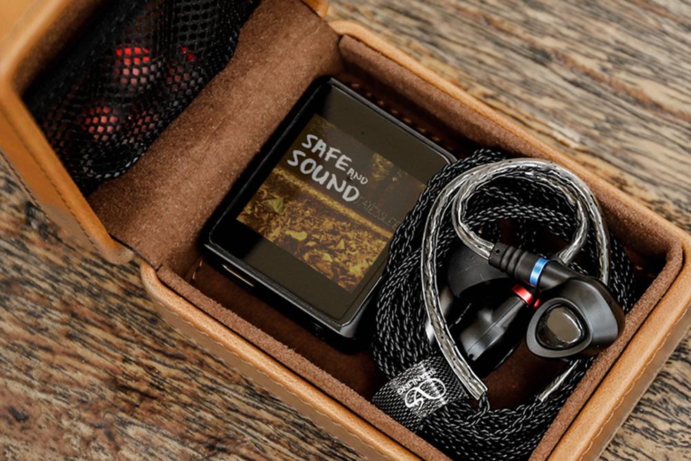 SHANLING C2 Portable Leather storage Box Headset Package For Original High-End ME100 Headphones - SHENZHENAUDIO