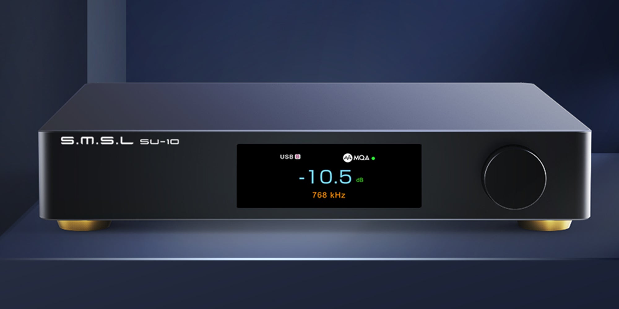 SMSL SU-10 is active now with MQA-CD supported.