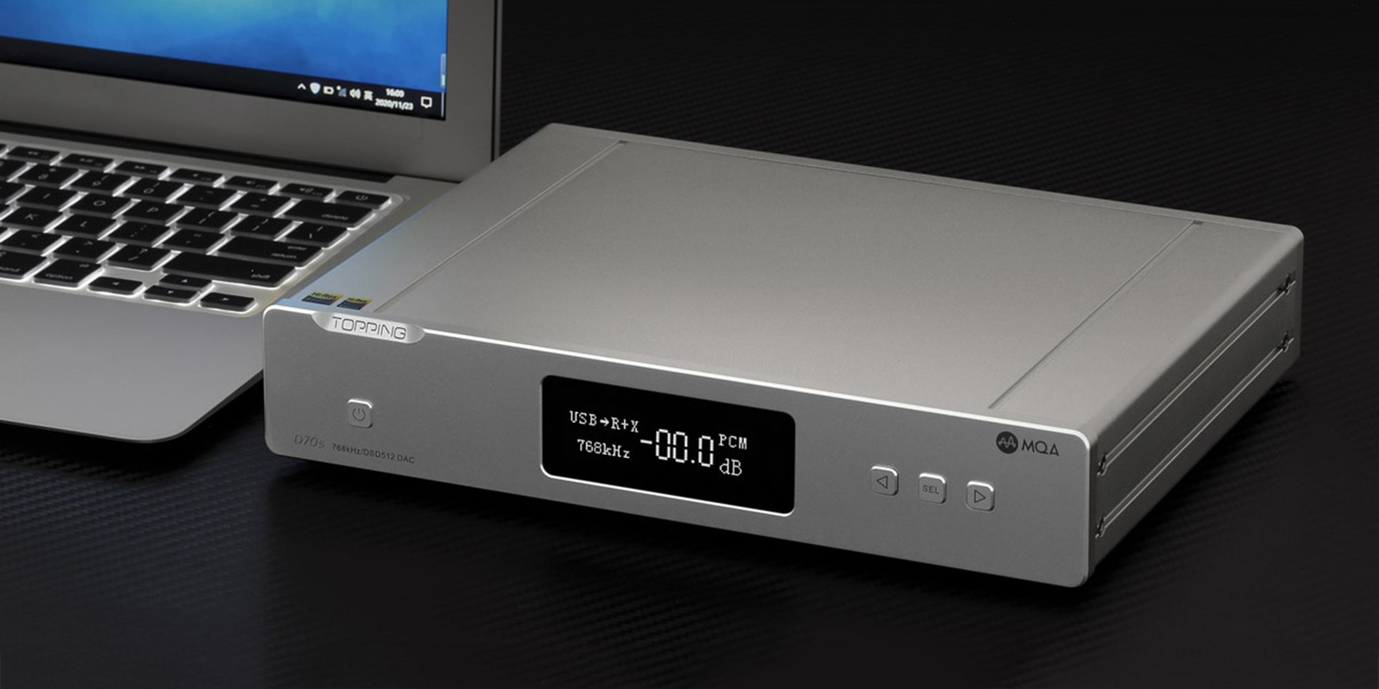 TOPPING D70s 2xAK4497 MQA DAC Launched