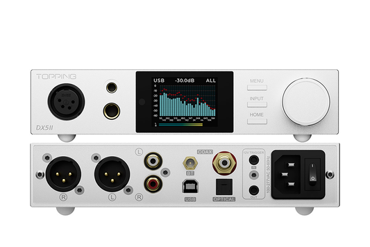 TOPPING DX5 II Dual ES9039Q2M Desktop DAC & Headphone Amplifier