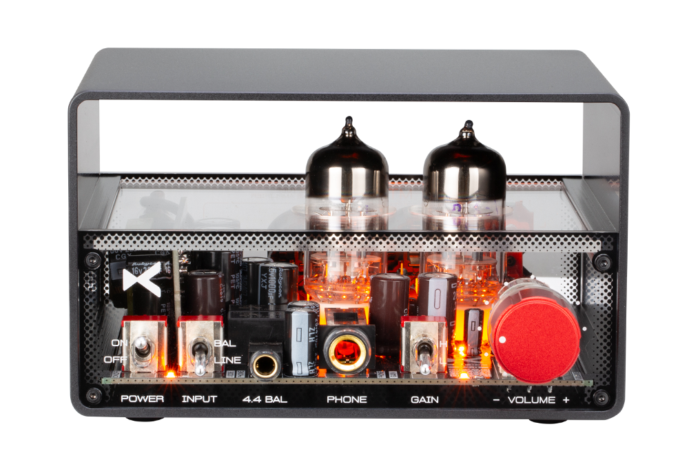 XDUOO MT-04 Dual 6H3 Tube Preamp & Headphone Amplifier.