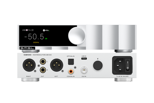 S.M.S.L D200 ROHM BD34352EKV MQA Digital to Analog Convertor (DAC)