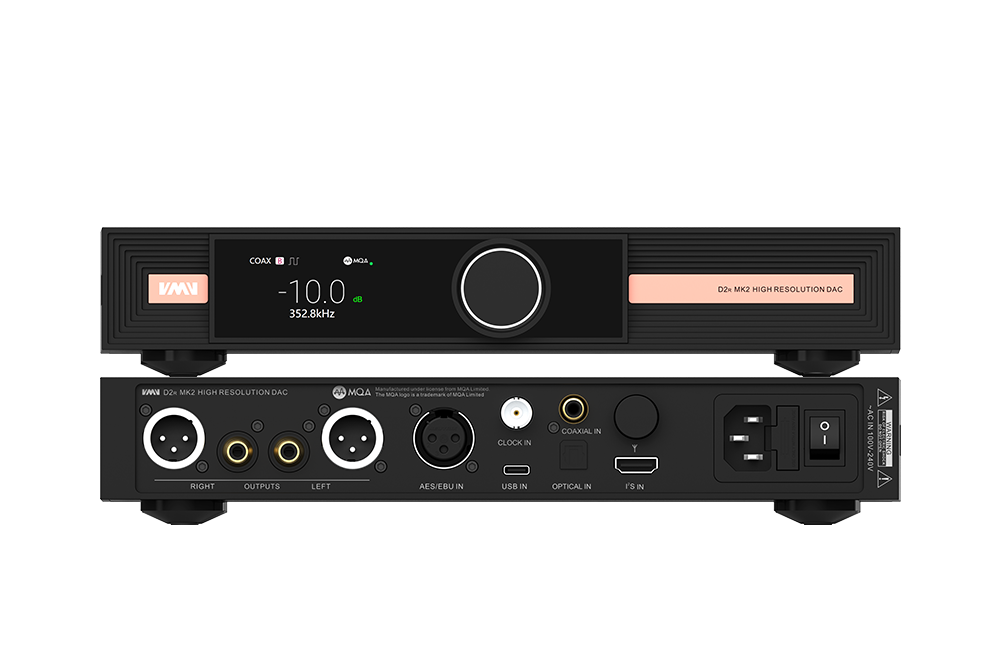 SMSL VMV D2R MK2 Dual ROHM BD34302EKV Digital to Analog Convertor (DAC).
