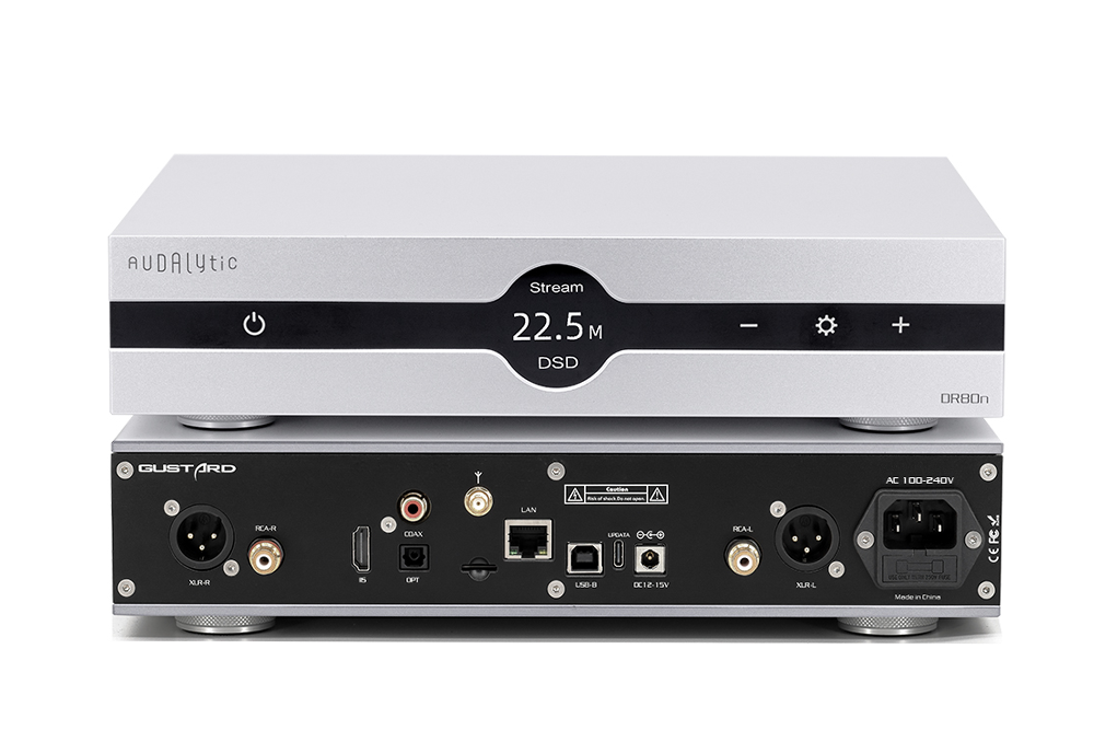 AUDALYTIC DR80 DR80n Discrete R2R Streaming DAC.