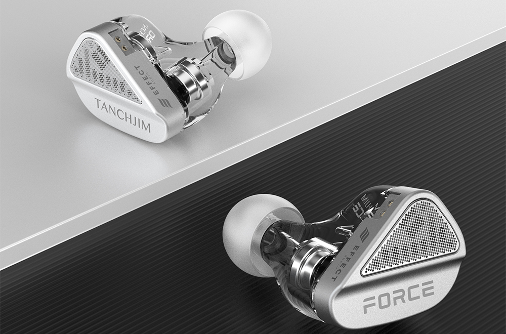 【未開封】TANCHJIM x EFFECT AUDIOコラボFORCE 有線 TANCHJIM x Effect Audio FORCE Dual Dynamic Driver Flagship