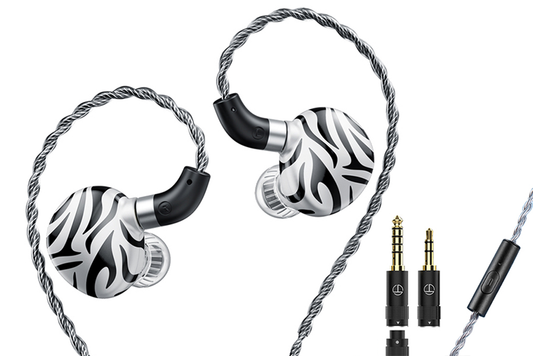 TRN White Tiger 2DD + 1Planar In-Ear Headphone