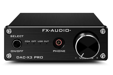 FXAUDIO DAC X3 PRO ESS9023 DAC & Headphone Amplifier
