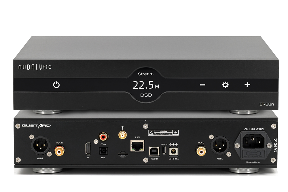 AUDALYTIC DR80 DR80n Discrete R2R Streaming DAC.