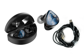 BGVP Q5 1DD + 2BA + 1PZT True Wireless Dual-model Bluetooth In-ear Headphone.