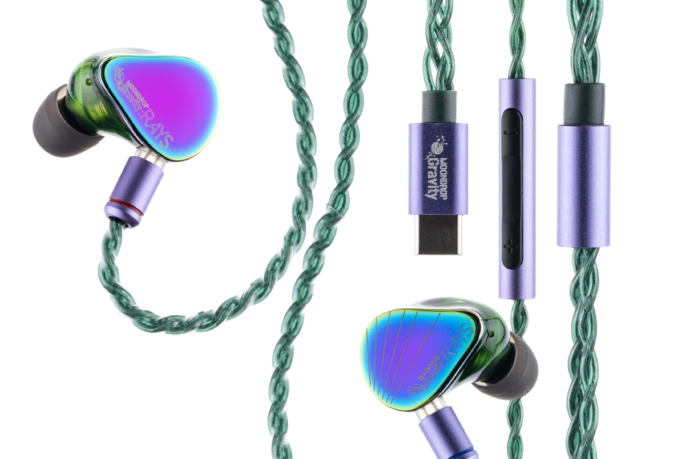 MOONDROP RAYS 1DD+1Planar In-ear Headphone MOONDROP RAYS 1DD+1Planar In-ear Headphone