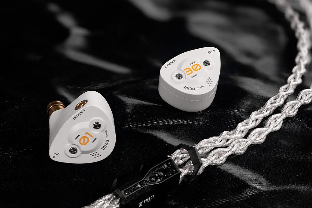 DUNU x EFFECT AUDIO DK 3001 Brain Dance 1DD+4BA+4PL In-ear Headphone.