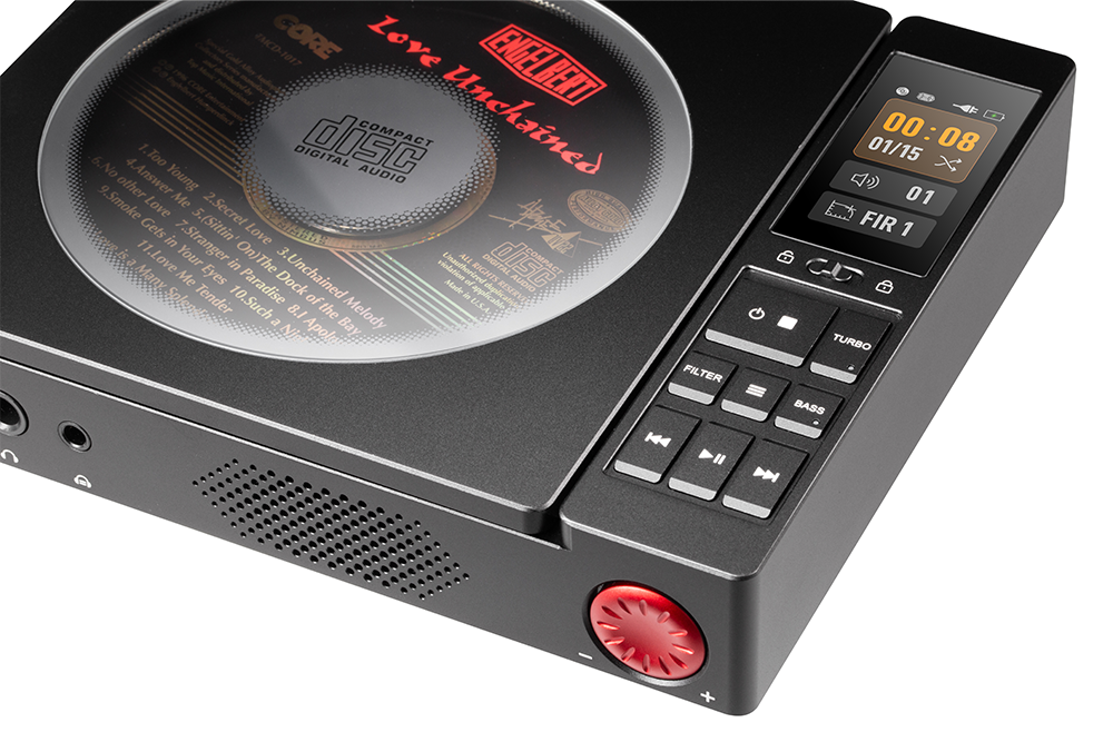 XDUOO CDM10 Dual CS43198 Portable Tube CD Player.