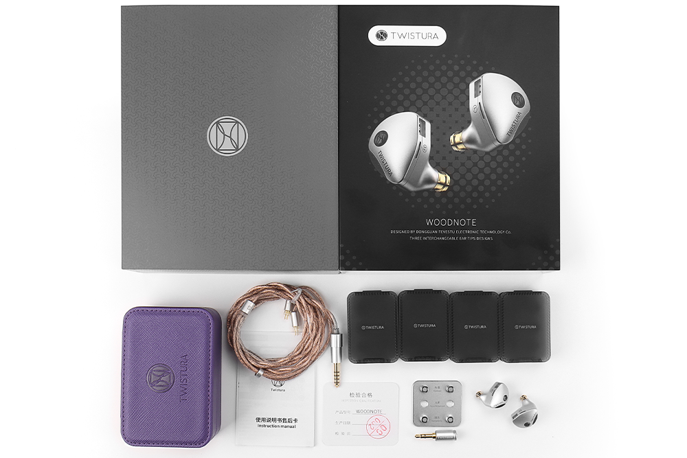 TWISTURA WOODNOTE 10mm Dynamic Driver In-ear Headphone