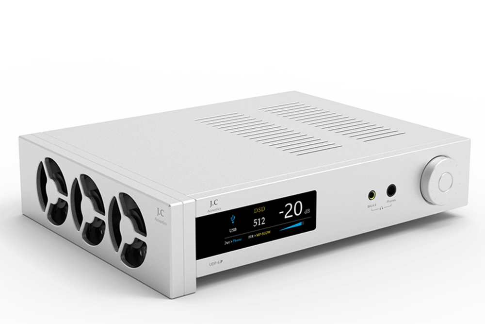 J.C Acoustics UDP-6 Pro ES9039SPRO Desktop DAC & Headphone Amplifier