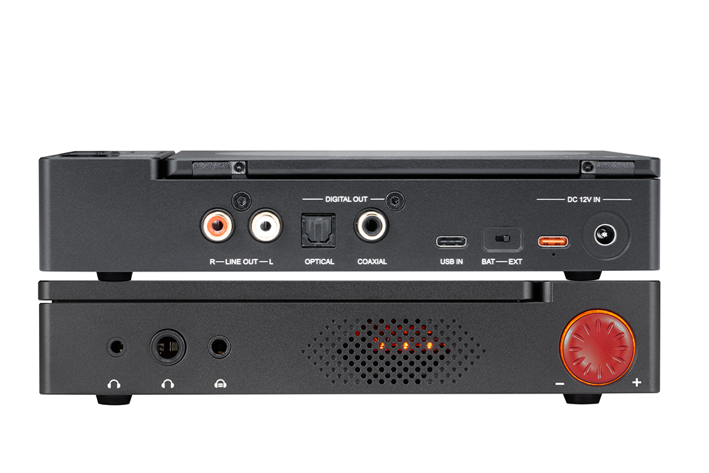 XDUOO CDM10 Dual CS43198 Portable Tube CD Player.