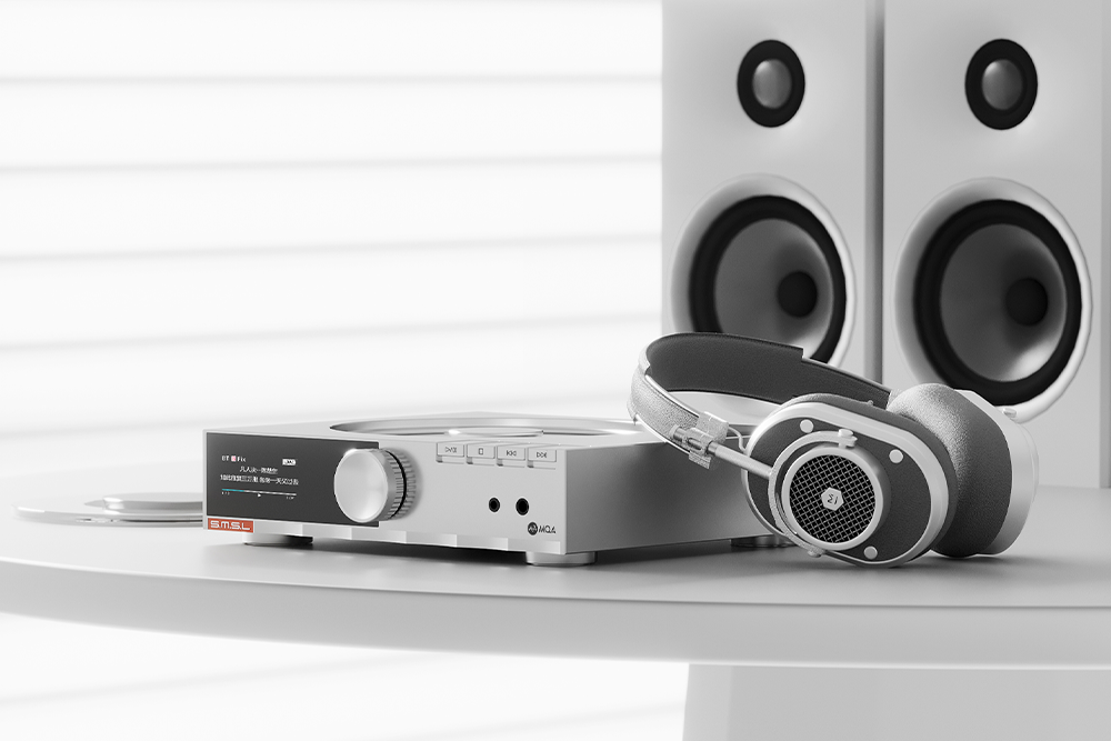 SMSL PL200 MK2 ES9039Q2M DAC & Headphone Amplifier & CD Player.