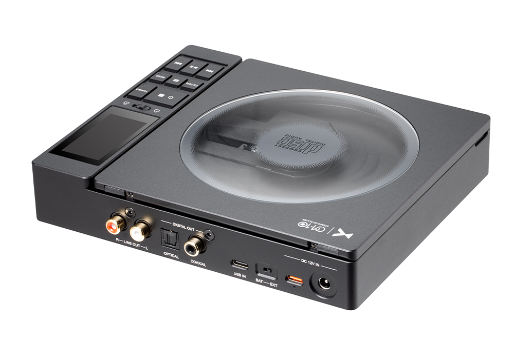 XDUOO CDM10 Dual CS43198 Portable Tube CD Player.
