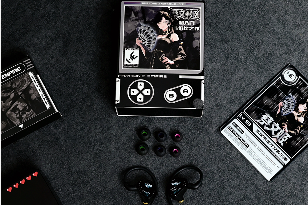 HE CAI WEN JI 10mm Dynamic In-ear Headphone.