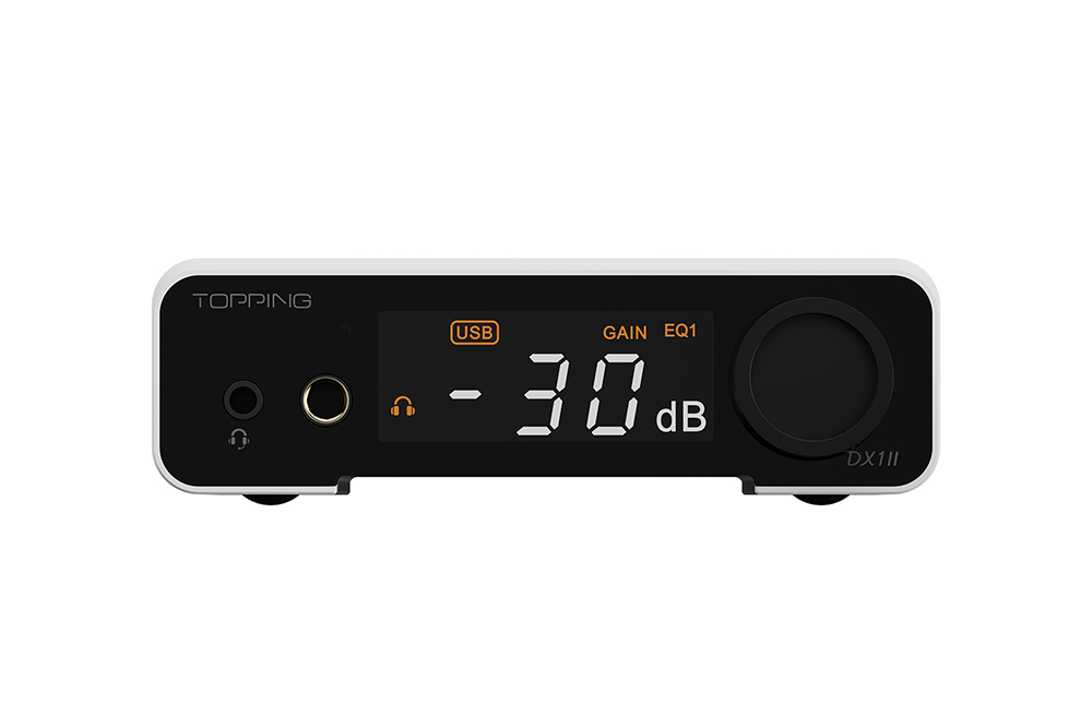 TOPPING DX1 II ES9039Q2M Desktop DAC & Headphone Amplifier.
